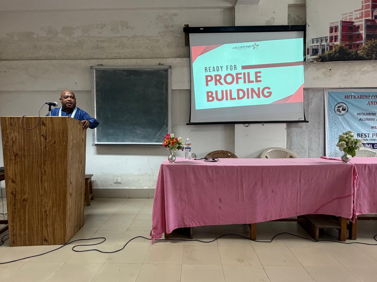 HCET Students at GIAN training program at IIITDM, Jabalpur
